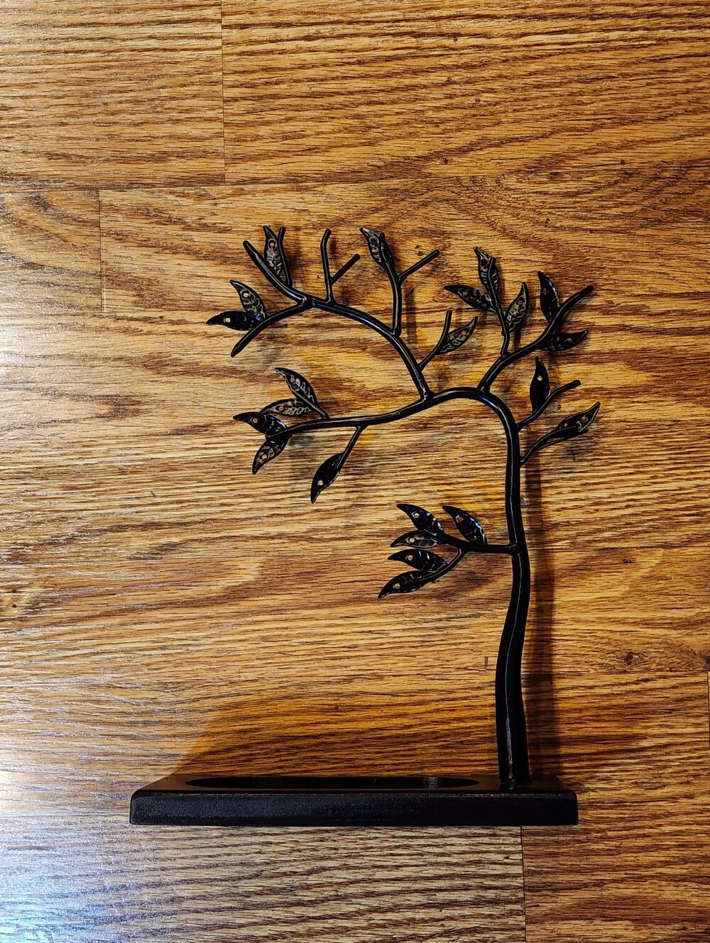Jewelry Tree Organizer Earring Necklace Bracelet Holder With Trinket Tray